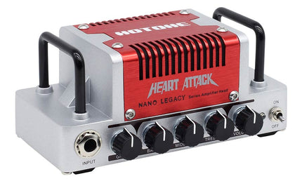 guitar amplifier head HEART ATTACK, 5W class AB, with 18v PSU