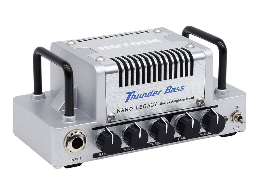 bass amplifier head THUNDER BASS, 5W class AB, with 18v PSU