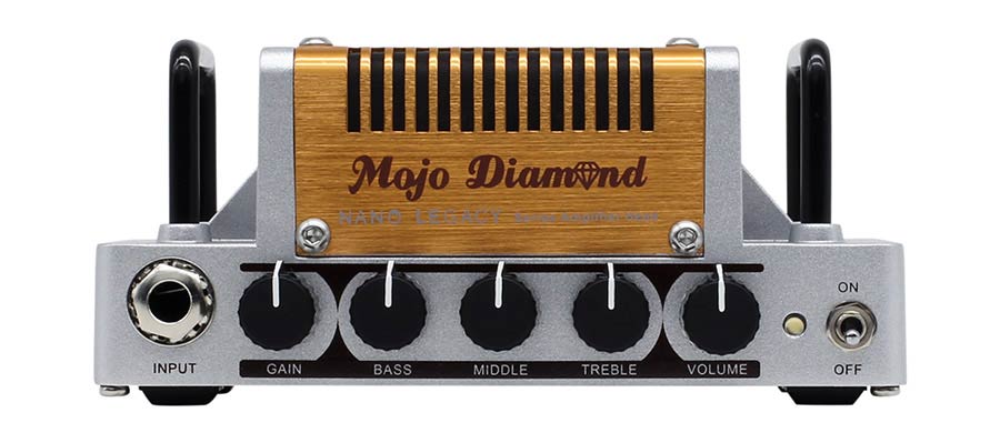 guitar amplifier head MOJO DIAMOND, 5W class AB, with 18v PSU