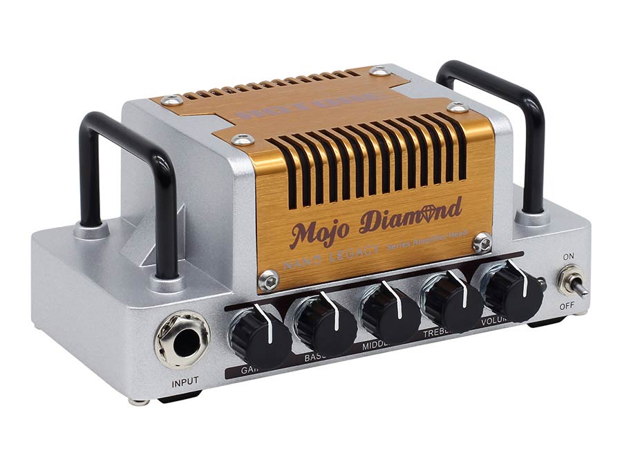 guitar amplifier head MOJO DIAMOND, 5W class AB, with 18v PSU