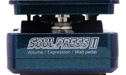 compact volume - wah - expression pedal SOUL PRESS II, with tone controls and multiple I/O options