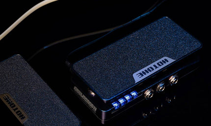 compact volume - wah - expression pedal SOUL PRESS II, with tone controls and multiple I/O options