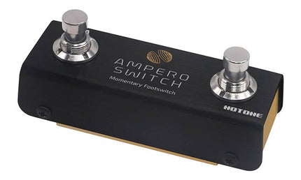 compact momentary footswitch AMPERO SWITCH, with 2 buttons