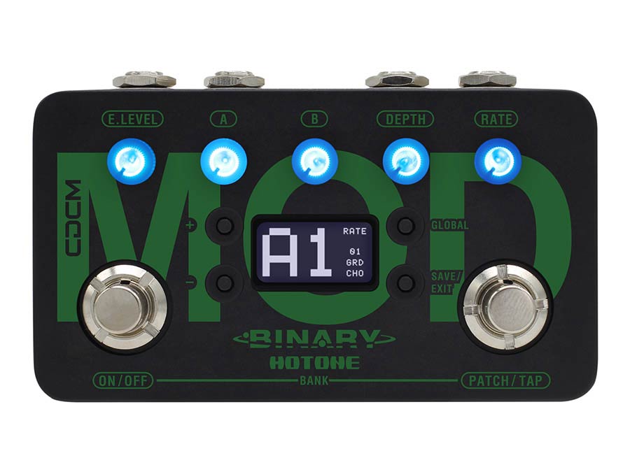 CDCM modulation effect pedal BINARY MOD, with 24 sounds