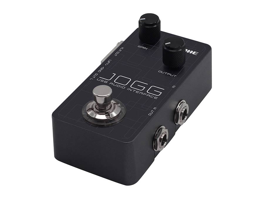 USB audio interface JOGG, with VStomp Amp software