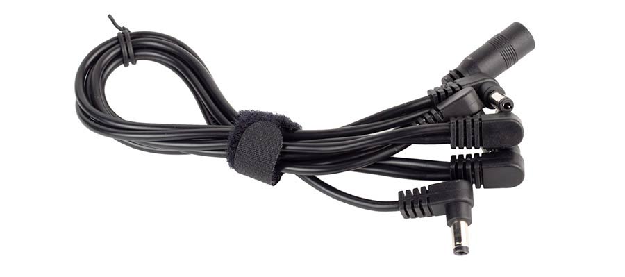 HoTone - DCA-5 - power distribution cable with 5 female angled connectors
