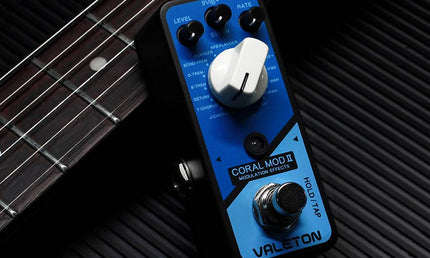 Valeton - Crl-8 - Guitar Effect Pedal Coral Mod Ii with 16 Types Of 24-Bit Digital Modulation