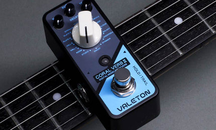 Valeton - Crl-9 - Guitar Effect Pedal Coral Verb Ii with 16 Types Of 24-Bit Digital Reverb