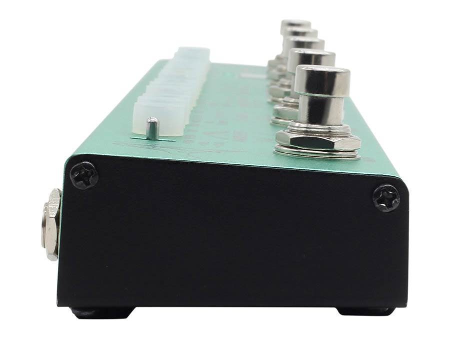 Valeton - Ves-5 - Effect Strip Dapper Indie with Tuner + Fuzz + Echo + Drive + Modulation + Reverb