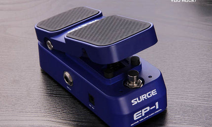 volume / wah pedal with mode switch