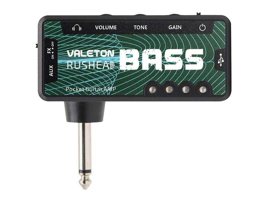 Valeton - RH-4 - rechargeable headphones bass amp with drive