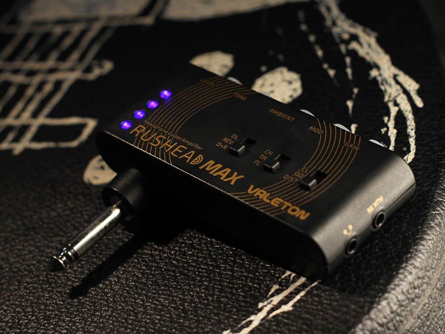 Valeton - Rh-100 - Rechargeable Headphones Guitar Amp with Drive