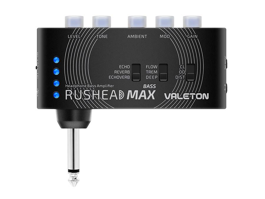 Valeton - RH-101 - rechargeable headphones bass amp with drive