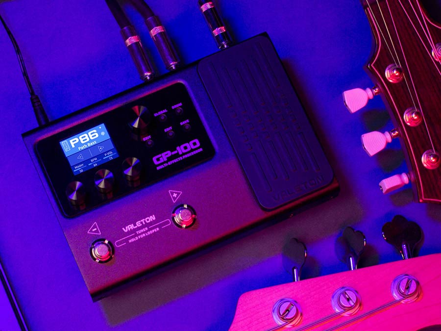 Valeton - Gp-100 - Multi-Effects Processor with Ir + Amp/cab Simulation + Effects