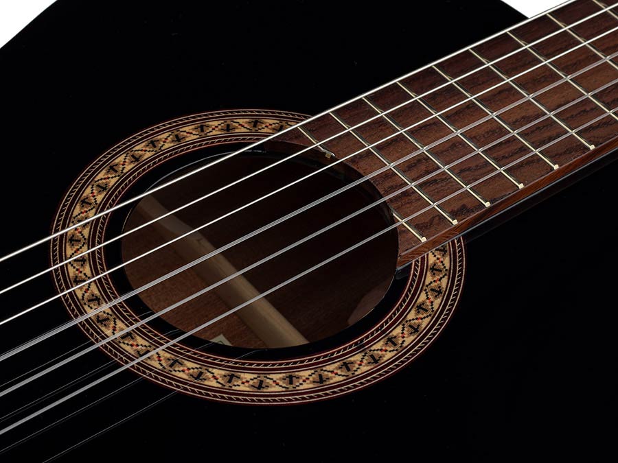 Salvador Cortez CC-22-BK Artist Series Klassieke Gitaar – afbeelding 5