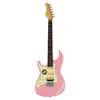 lefty electric guitar S-style pink