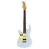 lefty electric guitar S-style sonic blue