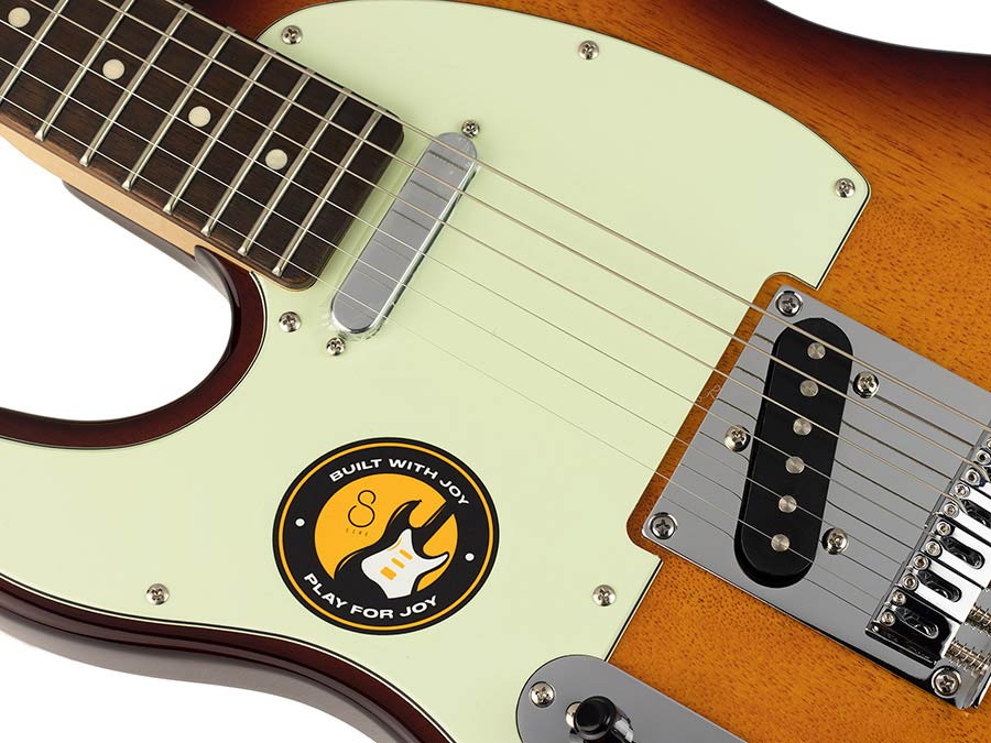 Sire Guitars - T3l/ts - Lefty Electric Guitar T-Style – Tobacco Sunburst