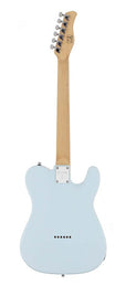 lefty electric guitar T-style sonic blue