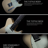 Sire Guitars - T3l/drd - Lefty Electric Guitar T-Style – Dakota Red