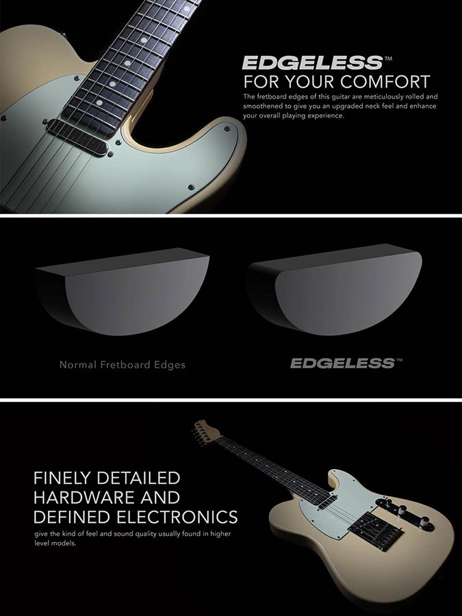 Sire Guitars - T3l/drd - Lefty Electric Guitar T-Style – Dakota Red