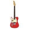 lefty electric guitar T-style Dakota red