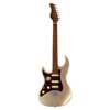 lefty electric guitar S-style champagne gold metallic