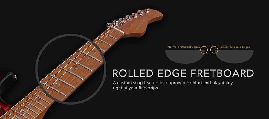 Sire Guitars - S7vl/bk - Lefty Electric Guitar S – Vintage Style Black