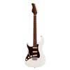 lefty electric guitar S Vintage style antique white