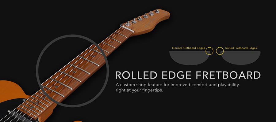 Sire Guitars - T7l/3ts - Lefty Electric Guitar T-Style – 3 Tone Sunburst