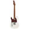 lefty electric guitar T-style antique white