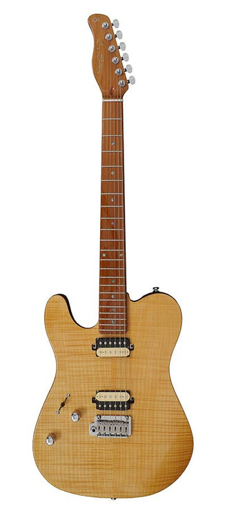 Sire Guitars - T7FML/NT - lefty electric guitar T-style flamed maple top natural – Top Natural