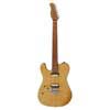 lefty electric guitar T-style flamed maple top natural