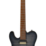 Sire Guitars - T7FML/TBK - lefty electric guitar T-style flamed maple top transparent black – Transparent Black