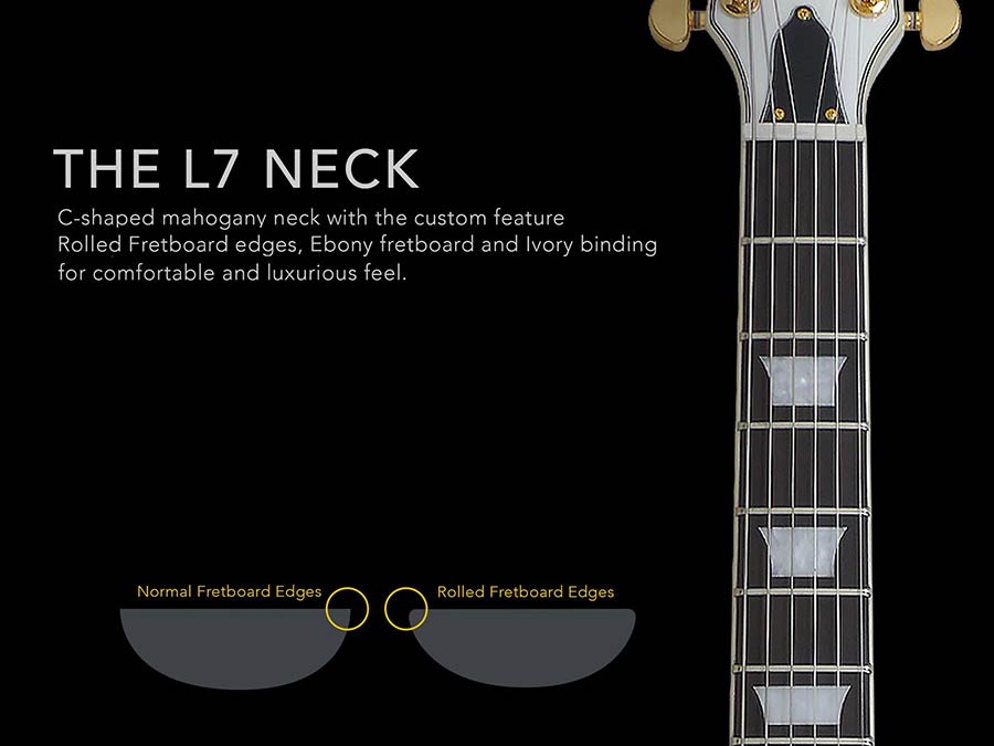 Sire Guitars - L7l/wh - Lefty Electric Guitar L-Style White – White