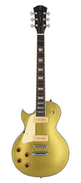 lefty electric guitar L-style with P90s goldtop