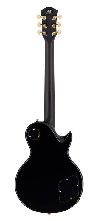 lefty electric guitar L-style with P90s black