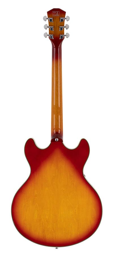 Sire Guitars - H7vl/cs - Lefty Electric Guitar Archtop with P90s – Cherry Sunburst