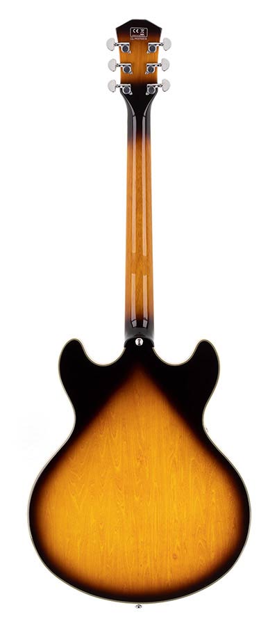 Sire Guitars - H7vl/vs - Lefty Electric Guitar Archtop with P90s – Vintage Sunburst