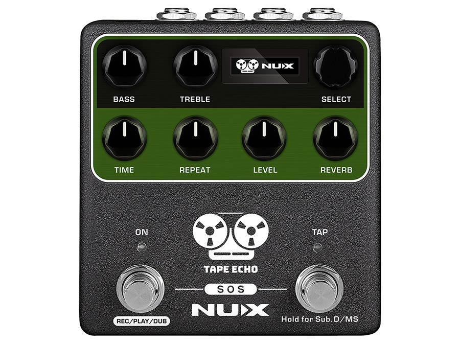 NUX - NDD-7 - effects pedal delay with tap tempo and spring reverb TAPE ECHO