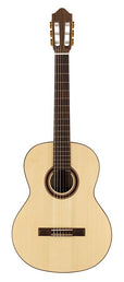 classic guitar solid spruce and solid walnut, gloss finish