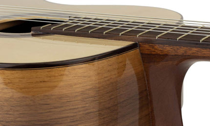 classic guitar solid spruce and solid walnut, gloss finish