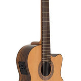 Kremona - F65CW7SVE - 7-string classic guitar solid red cedar and indian rosewood – Solid Red
