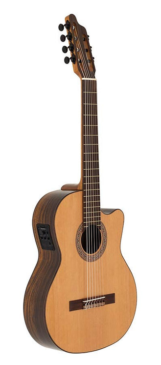 Kremona - F65CW7SVE - 7-string classic guitar solid red cedar and indian rosewood – Solid Red