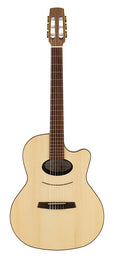 classic guitar solid spruce and walnut, 14 fret, gloss finish - with LR Baggs EAS