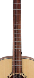 auditorium guitar, spruce top, mahogany back & sides, amara ebony fb, natural