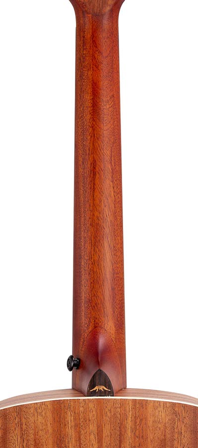 auditorium guitar, spruce top, mahogany back & sides, amara ebony fb, natural