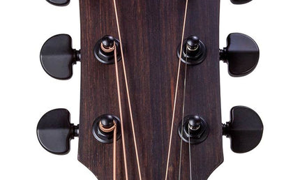auditorium guitar, spruce top, mahogany back & sides, amara ebony fb, natural