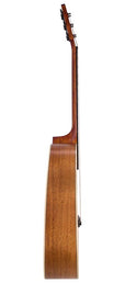 dreadnought guitar with solid spruce top, mahogany back & sides, amara ebony fb, natural