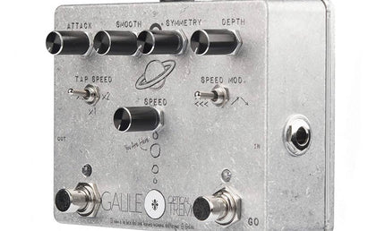 GALILEO tremolo, handbuilt analog effects pedal, optical tremolo with tap tempo and modulation